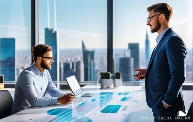 기업경영지도사 자격증이 필요한 이유 - **Prompt:** A highly professional female consultant, dressed in a sharp business suit, stands confid...