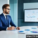 기업경영지도사 실기시험 채점 기준 - **Prompt:** A confident male or female management consultant, in their mid-30s, dressed in a sharp, ...